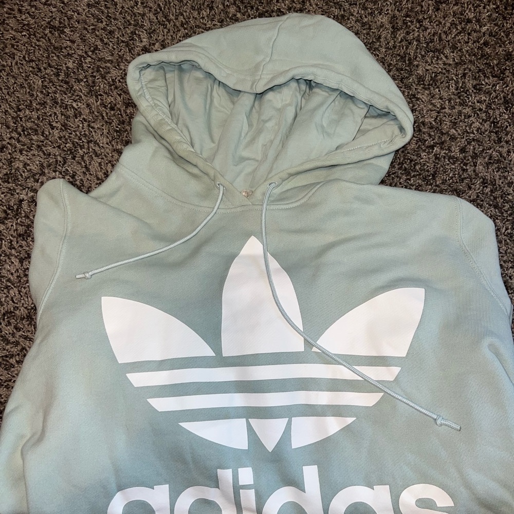 Adidas Mint Green Hoodie